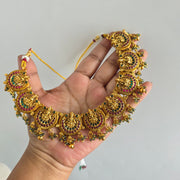 Multi lakshmi light Green Necklace