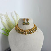 Matte Gold Yamika Non idol necklace