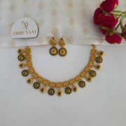 Matte Gold Yamika Non idol necklace