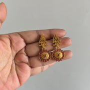 Matte Gold Yamika Non idol necklace