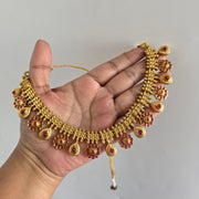 Matte Gold Yamika Non idol necklace