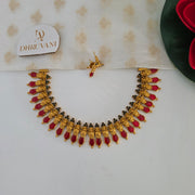 Palakka Nagapadam Enamel Necklace