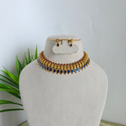 Palakka Nagapadam Enamel Necklace