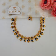 Sumukhi mango lakshmi necklace