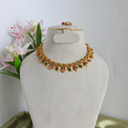 Sumukhi mango lakshmi necklace