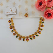 Sumukhi mango lakshmi necklace