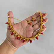 Mango Enamel Necklace Budget