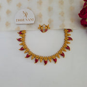 Mango Enamel Necklace Budget