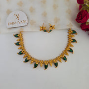 Mango Enamel Necklace Budget