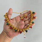 Mango Enamel Necklace Budget