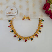 Mango Enamel Necklace Budget