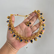 Palakka lakshmi enamel necklace