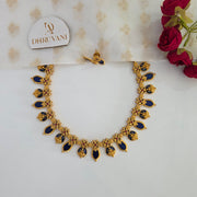 Palakka lakshmi enamel necklace