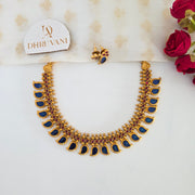 Budget mango enamel necklace