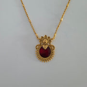 Palakka Circle Chain Maroon