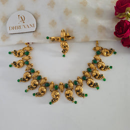 Peacock Signature Non idol Necklace