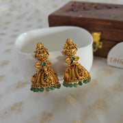 Lakshmi Hathi jhumka Mint green