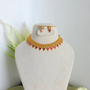 Varnam Red necklace