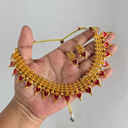 Varnam Red necklace