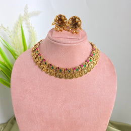 Vrinda Coin Necklace