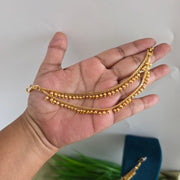 Gold 2 layer Earchain Maati (1 pair)