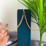 Pearl single layer Earchain/ Earmaati