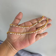 Pearl single layer Earchain/ Earmaati