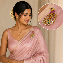 Mayura saree pin